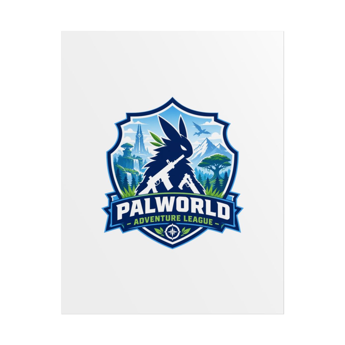 Palworld "Palworld Adventure League" Poster - alternate angle 1, merchandise