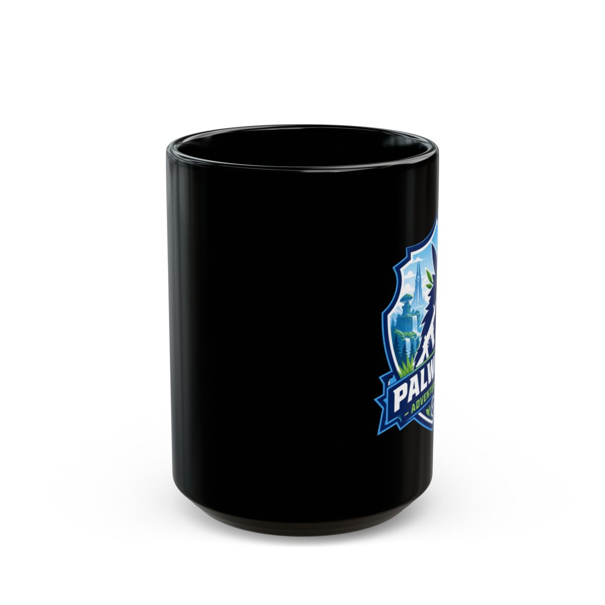 Palworld "Palworld Adventure League" Black Mug - alternate angle 2, merchandise