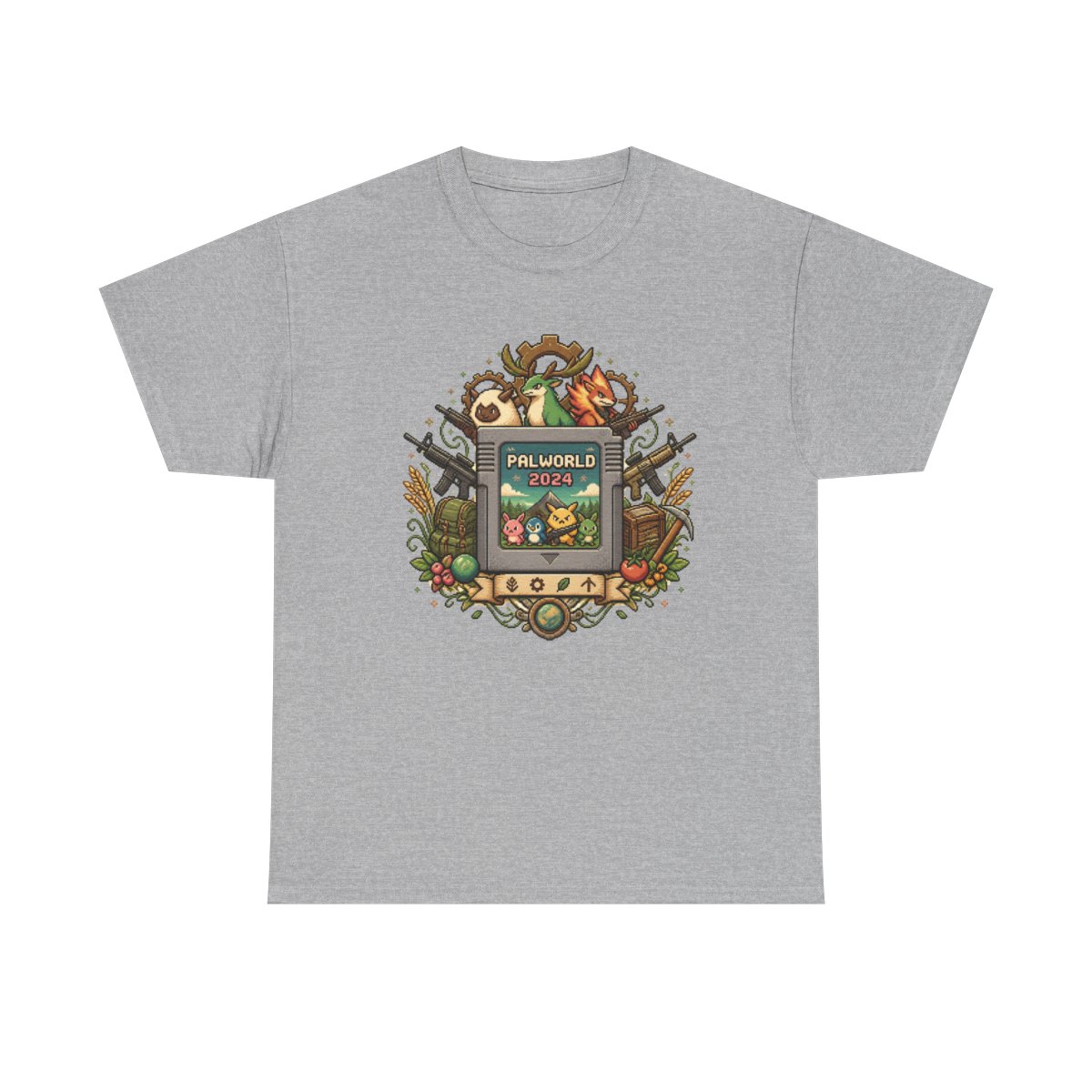 Palworld "Palworld 2024" Unisex Tee - alternate angle 2, merchandise