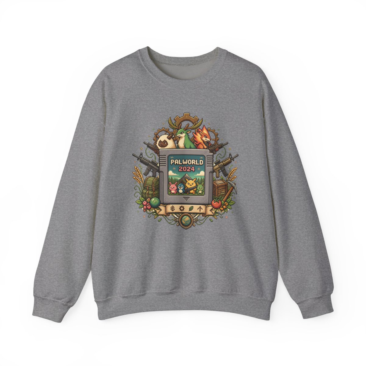 Palworld "Palworld 2024" Crewneck - alternate angle 2, merchandise