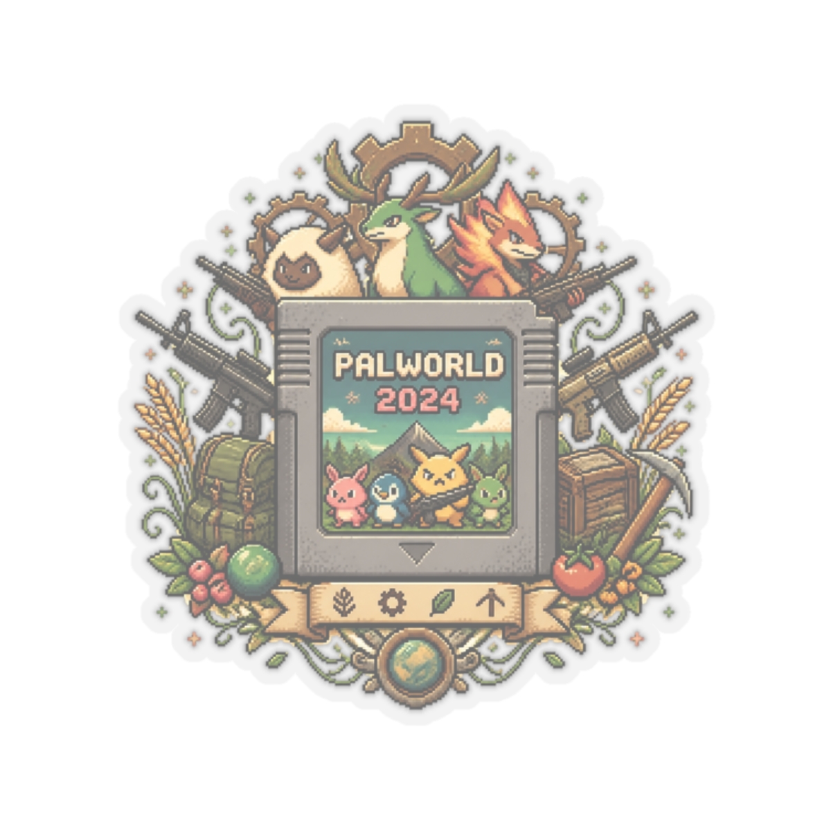 Palworld "Palworld 2024" Sticker