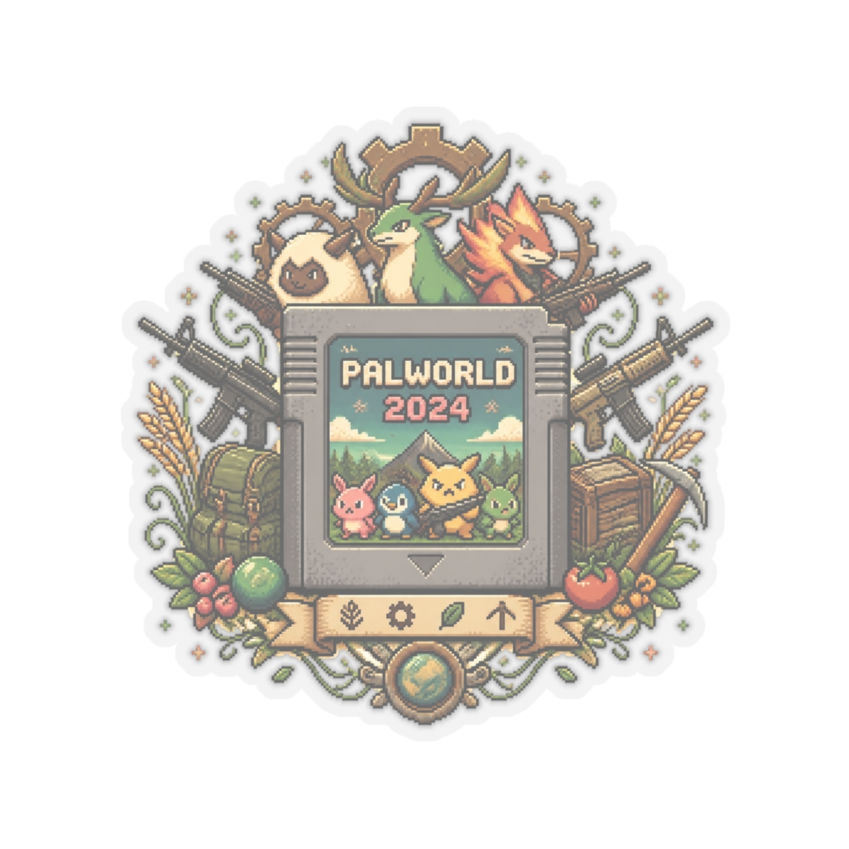 Palworld "Palworld 2024" Sticker