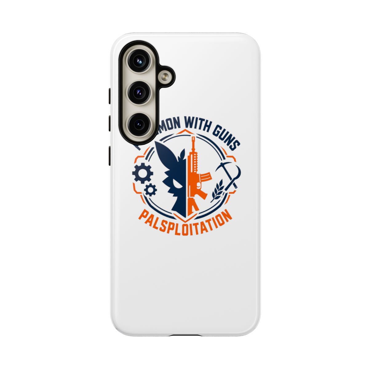 Palworld "Pokémon with Guns" Phone Case - alternate angle 3, merchandise