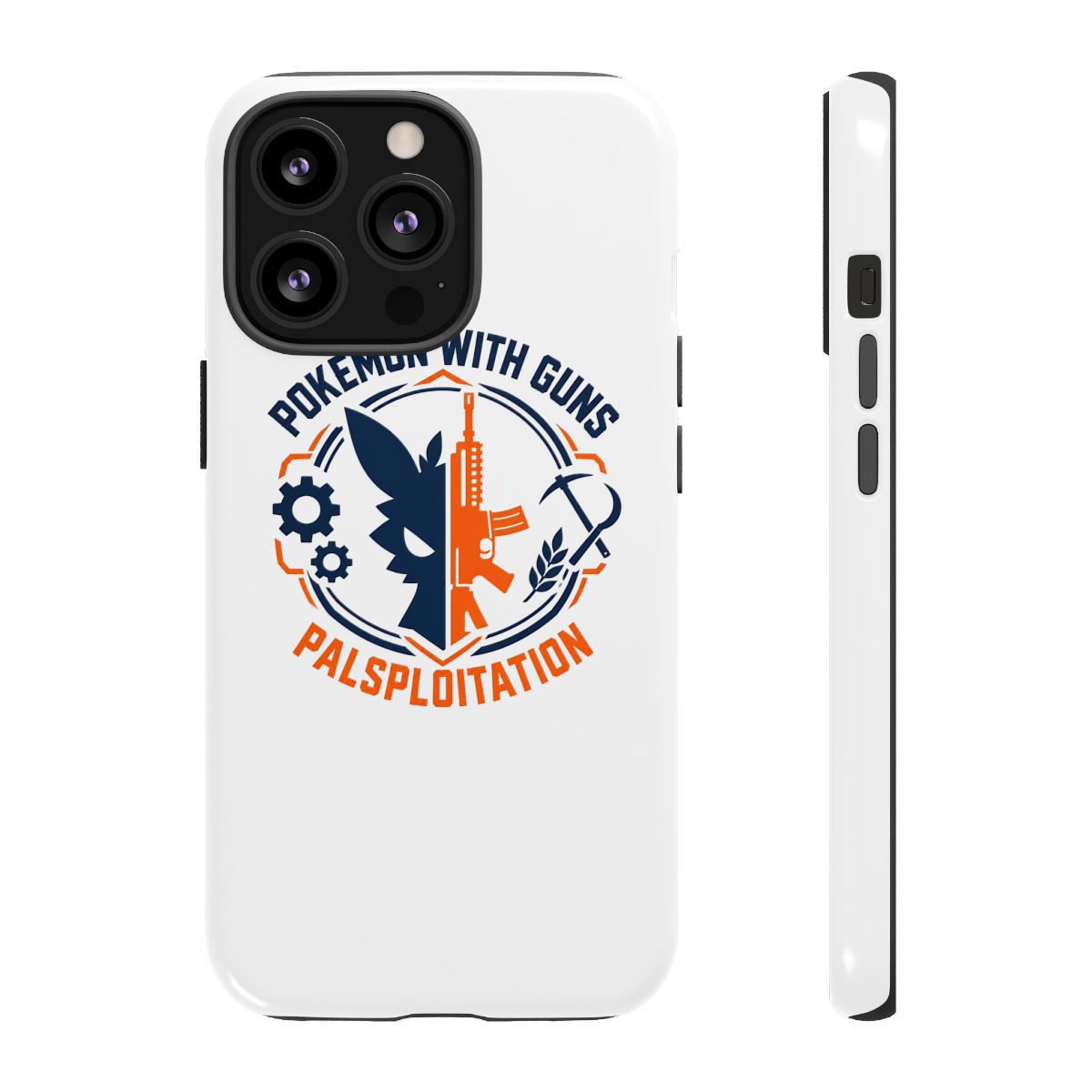 Palworld "Pokémon with Guns" Phone Case - alternate angle 1, merchandise