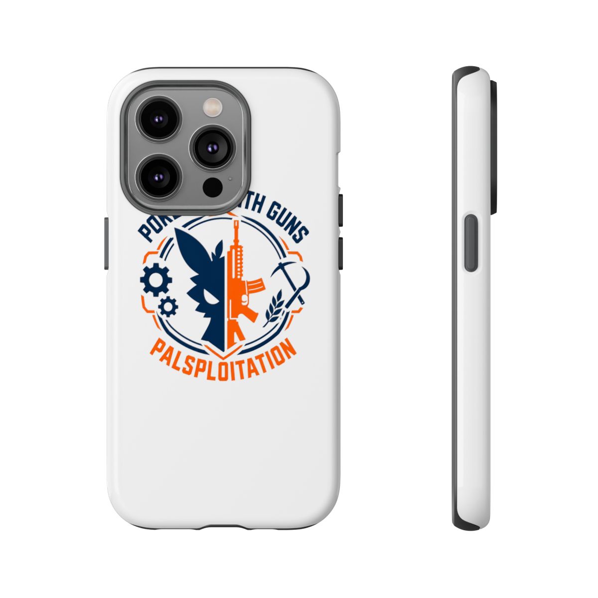 Palworld "Pokémon with Guns" Phone Case - alternate angle 2, merchandise