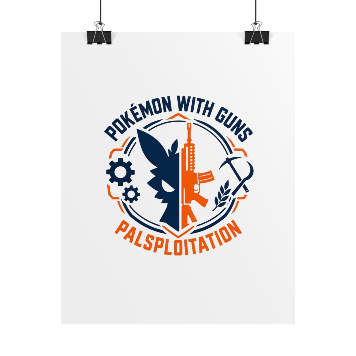 Palworld "Pokémon with Guns" Poster