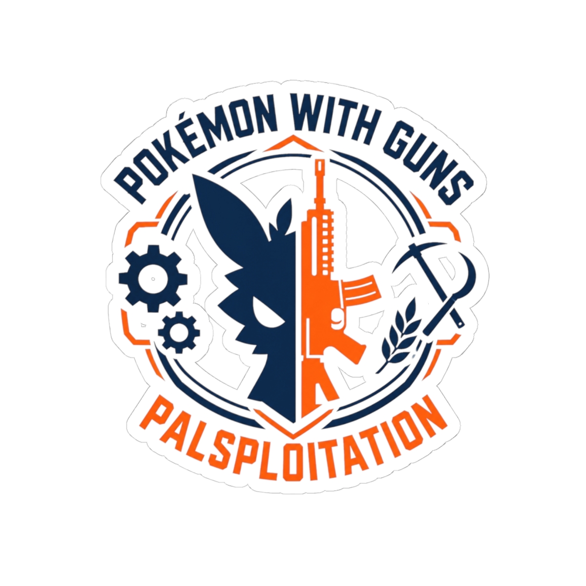 Palworld "Pokémon with Guns" Sticker - Official stickers merchandise