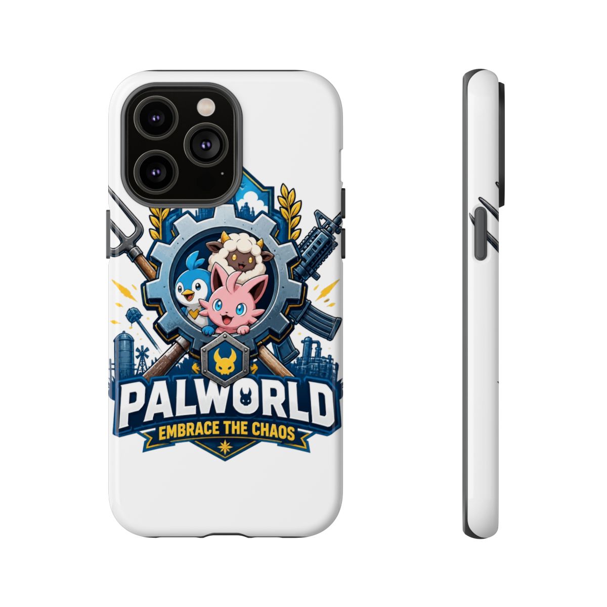 Palworld "Palworld: Embrace the Chaos" Phone Case - alternate angle 4, merchandise