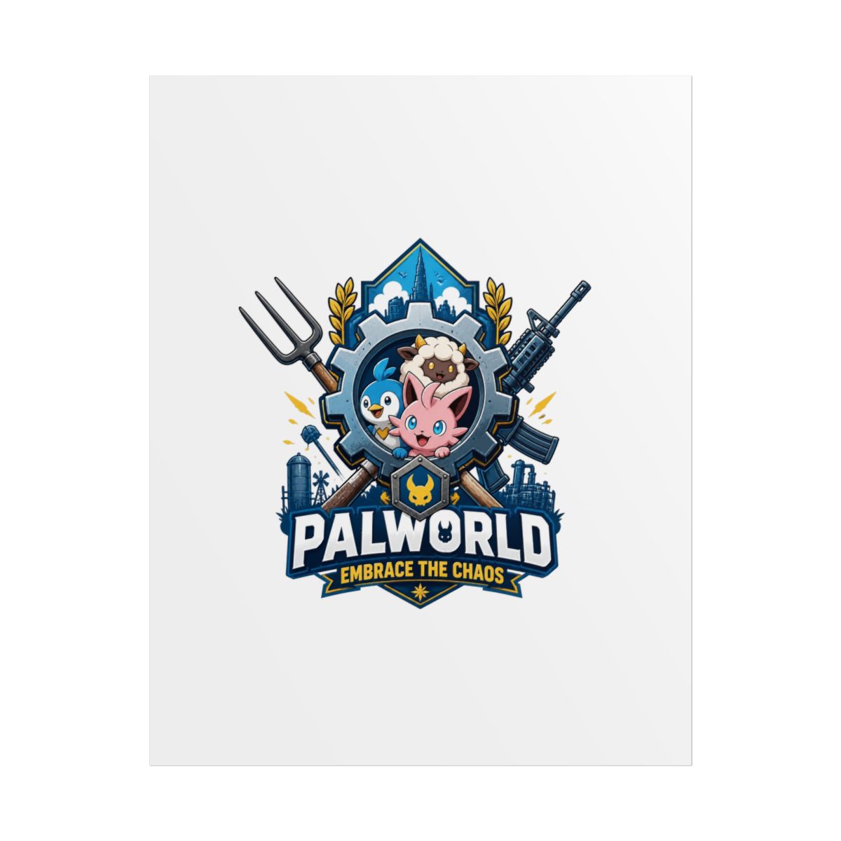Palworld "Palworld: Embrace the Chaos" Poster - alternate angle 1, merchandise