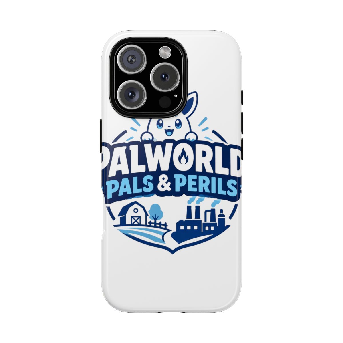 Palworld "Palworld: Pals & Perils" Phone Case - alternate angle 3, merchandise