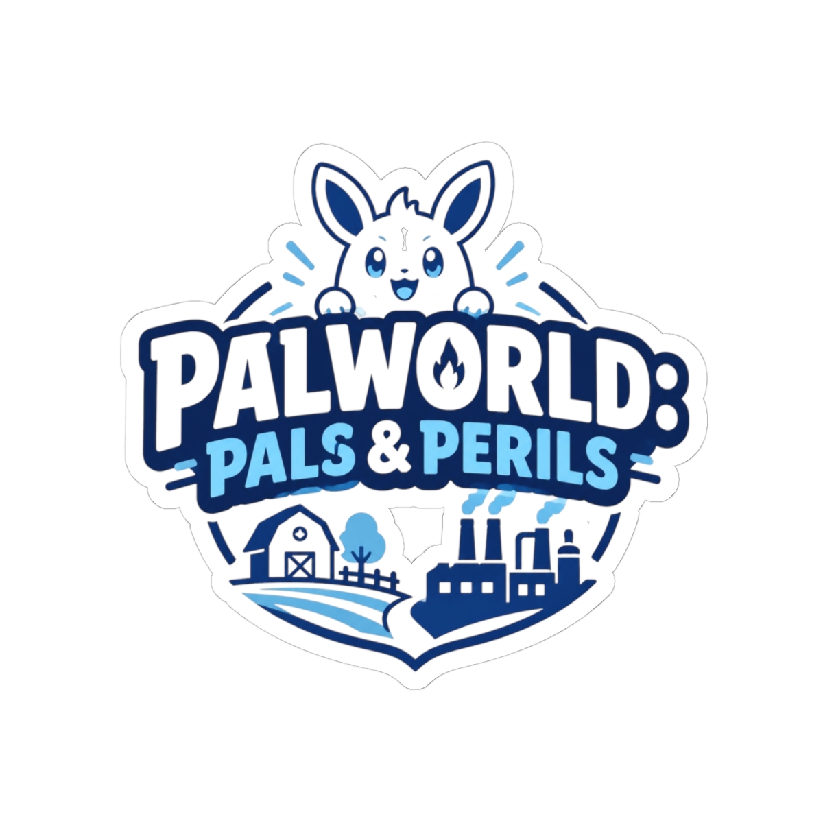 Palworld "Palworld: Pals & Perils" Sticker