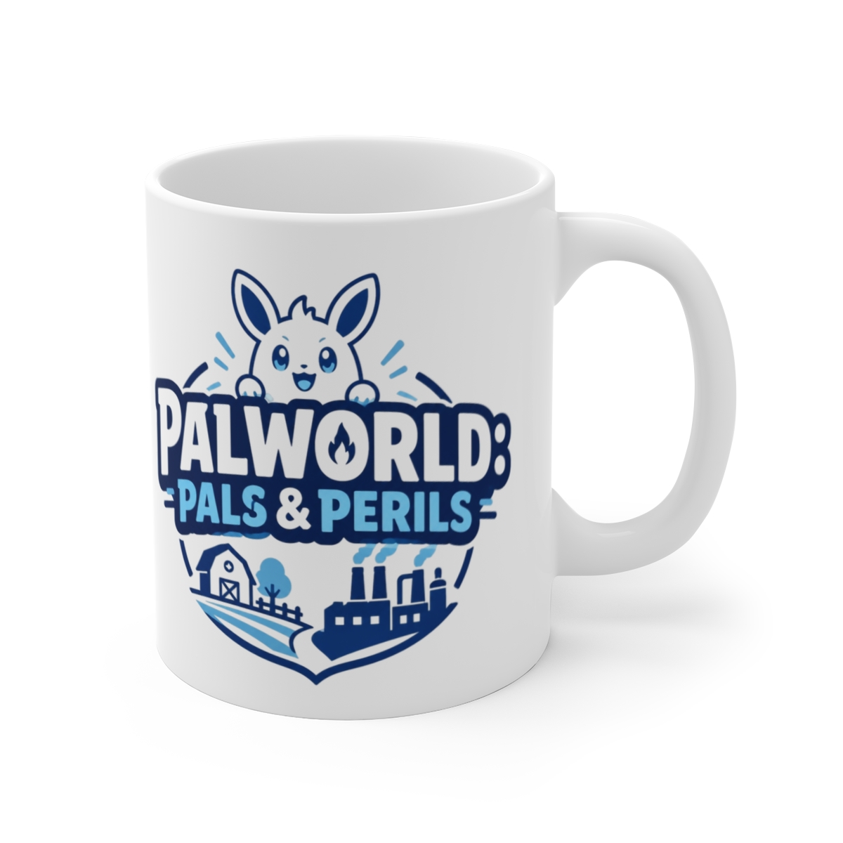 Palworld "Palworld: Pals & Perils" White Mug