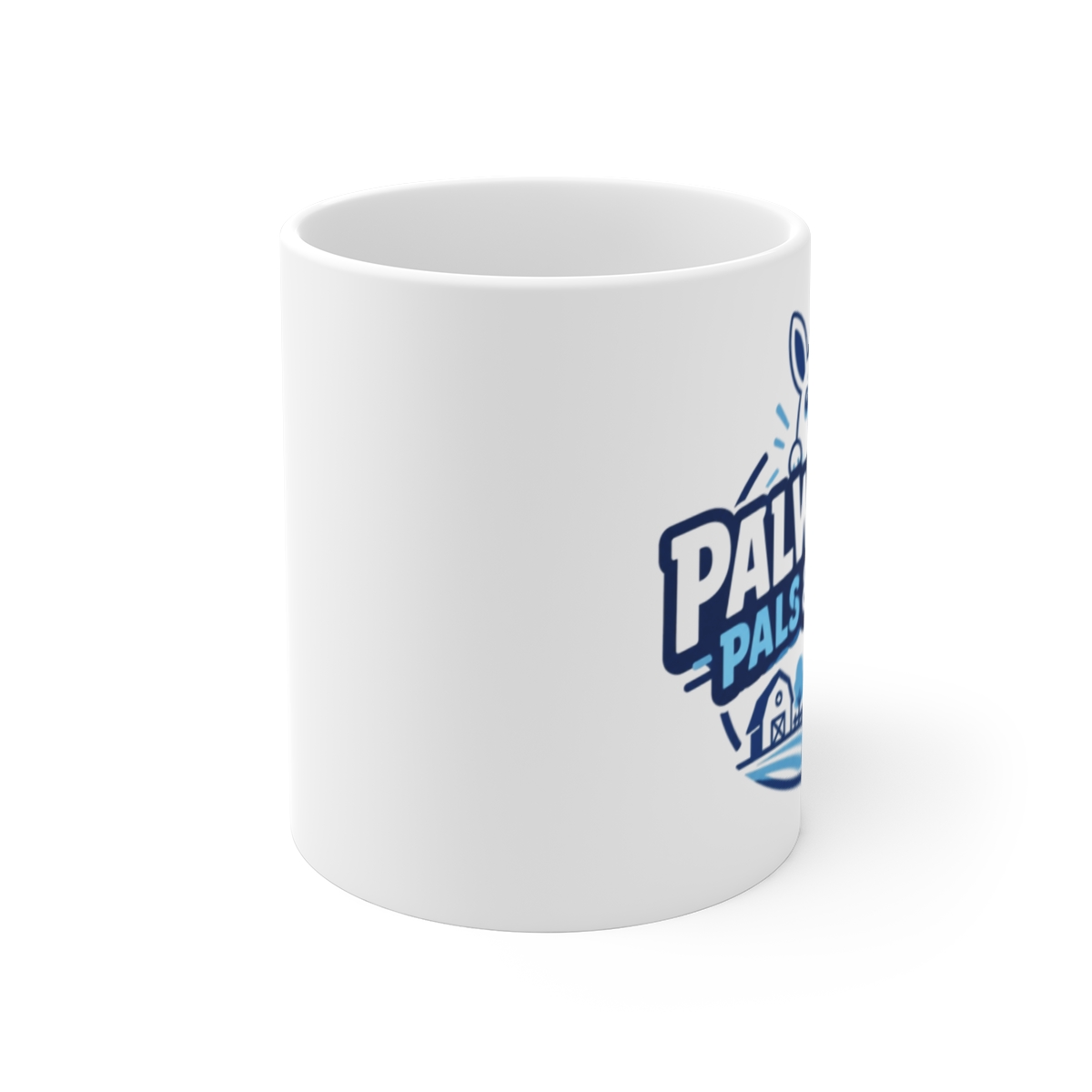 Palworld "Palworld: Pals & Perils" White Mug - alternate angle 1, merchandise