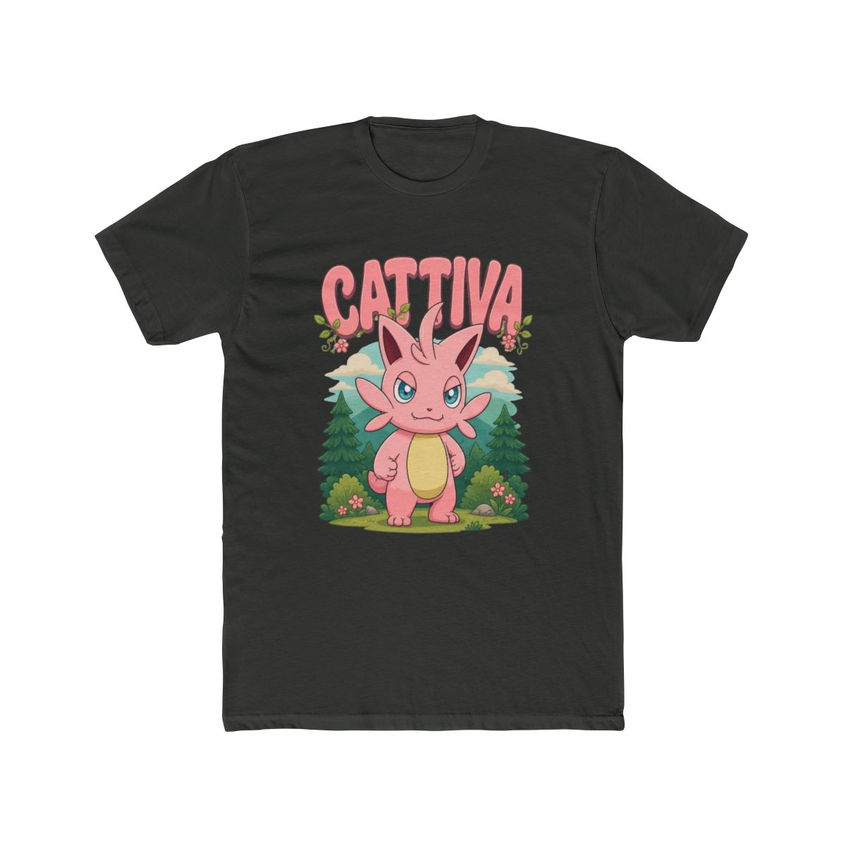 Palworld Cattiva Nature Scene Character Portrait V T Shirt
