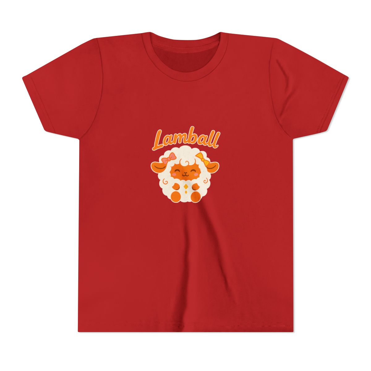Adorable Lamball Palworld Creature Kids T-Shirt