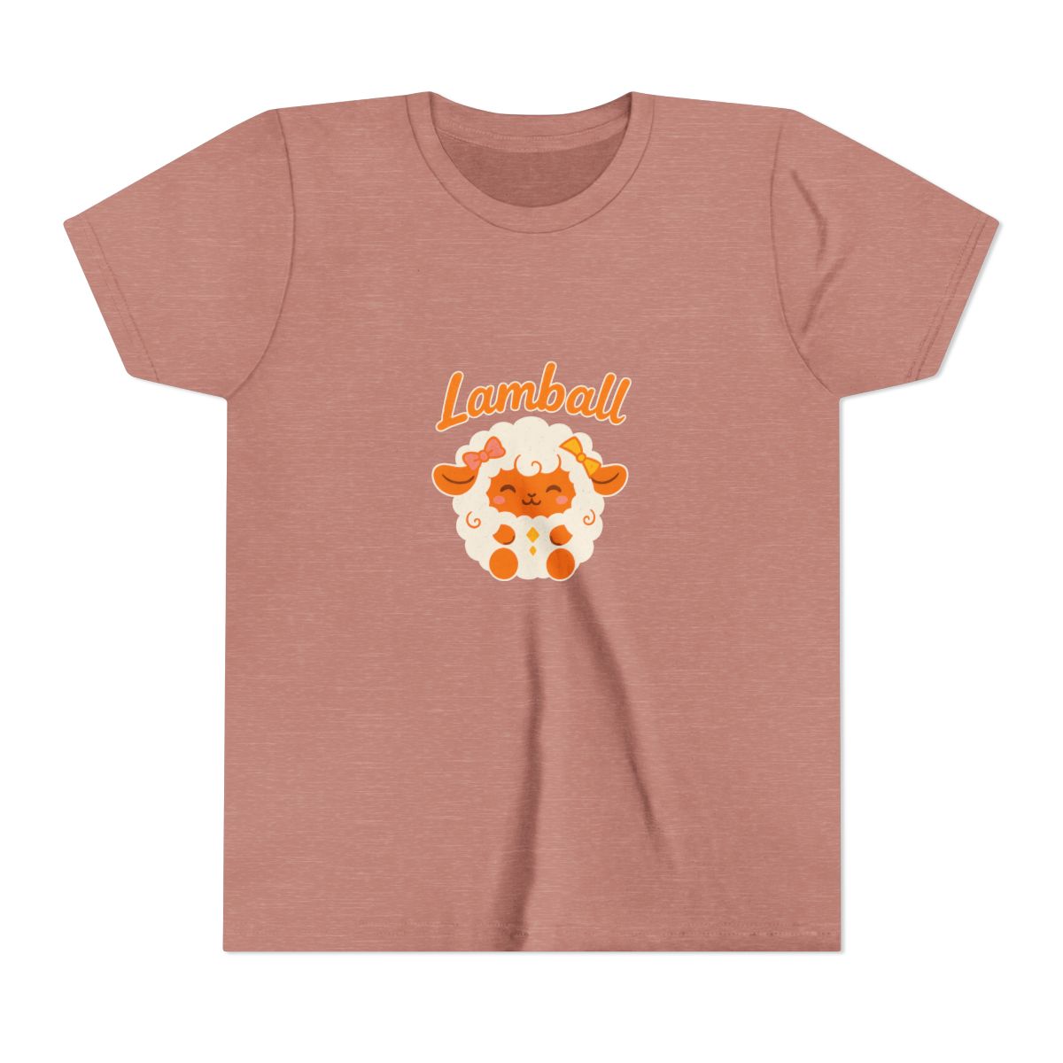 Adorable Lamball Palworld Creature Kids T-Shirt - alternate angle 3, merchandise