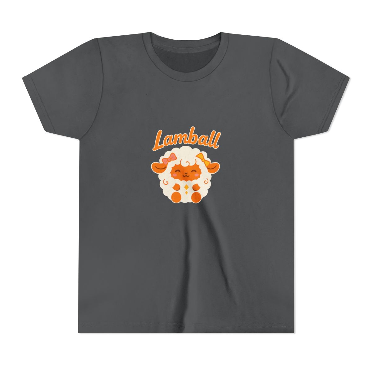 Adorable Lamball Palworld Creature Kids T-Shirt - alternate angle 5, merchandise