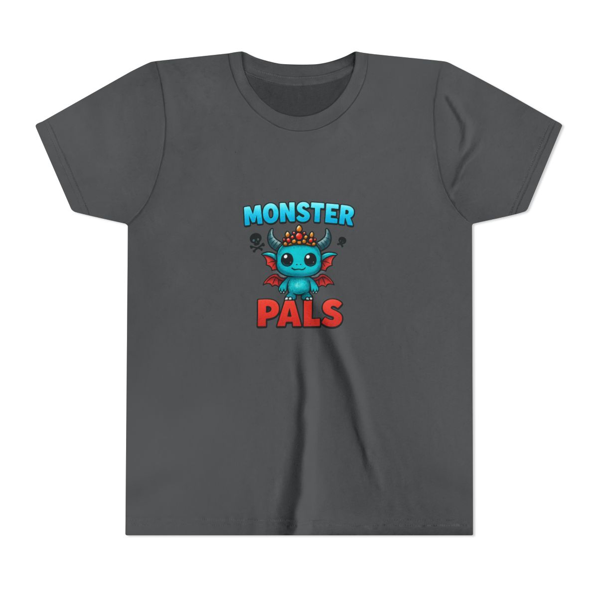 Adorable Monster Pals Graphic Kids T-Shirt - alternate angle 5, merchandise