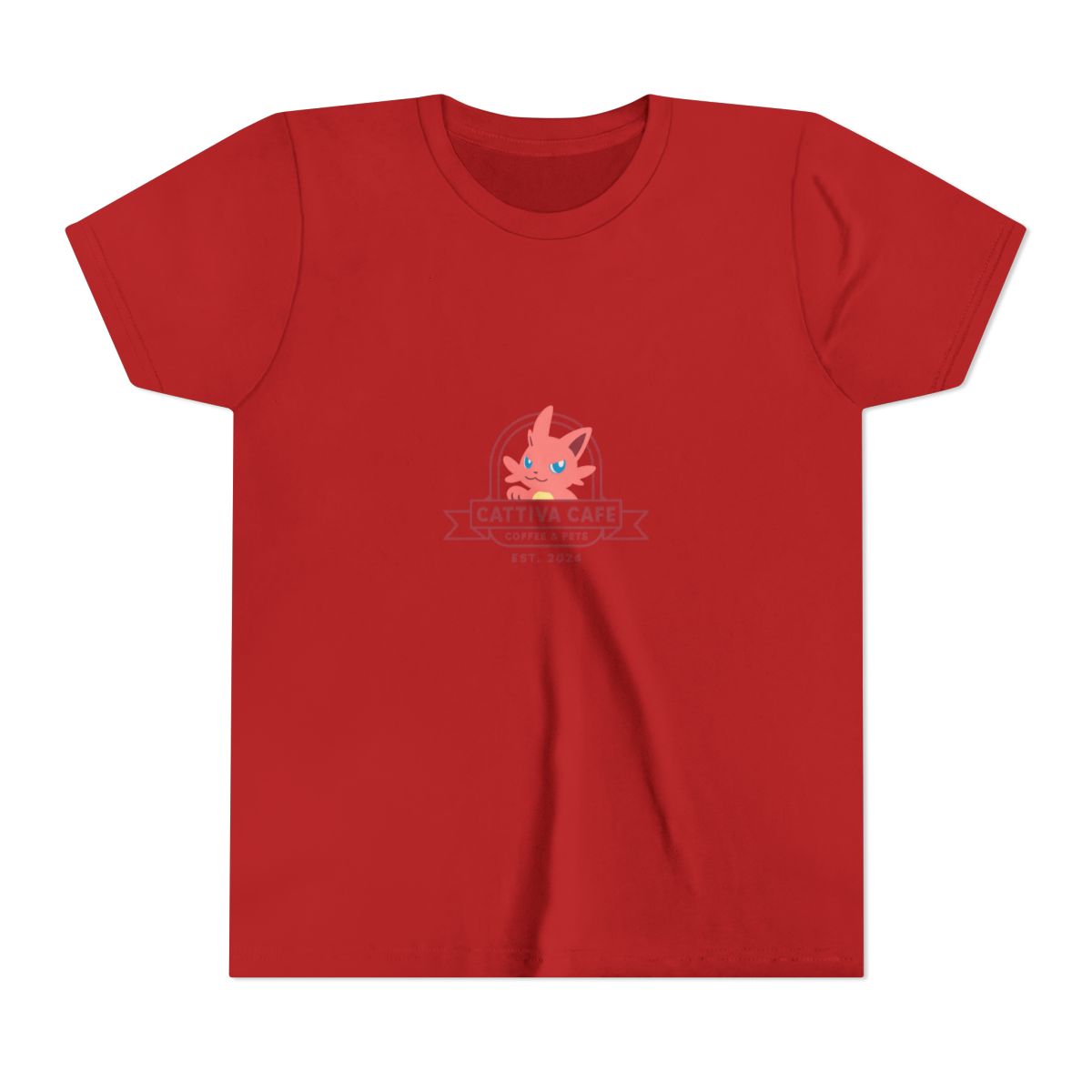 Cattiva Cafe Kids T-Shirt - alternate angle 4, merchandise