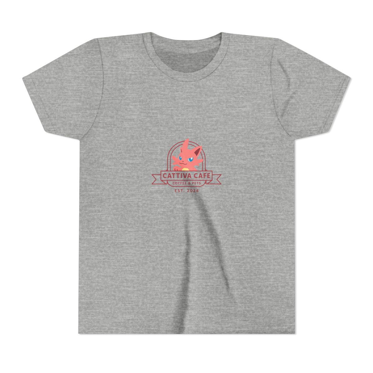 Cattiva Cafe Kids T-Shirt - alternate angle 3, merchandise