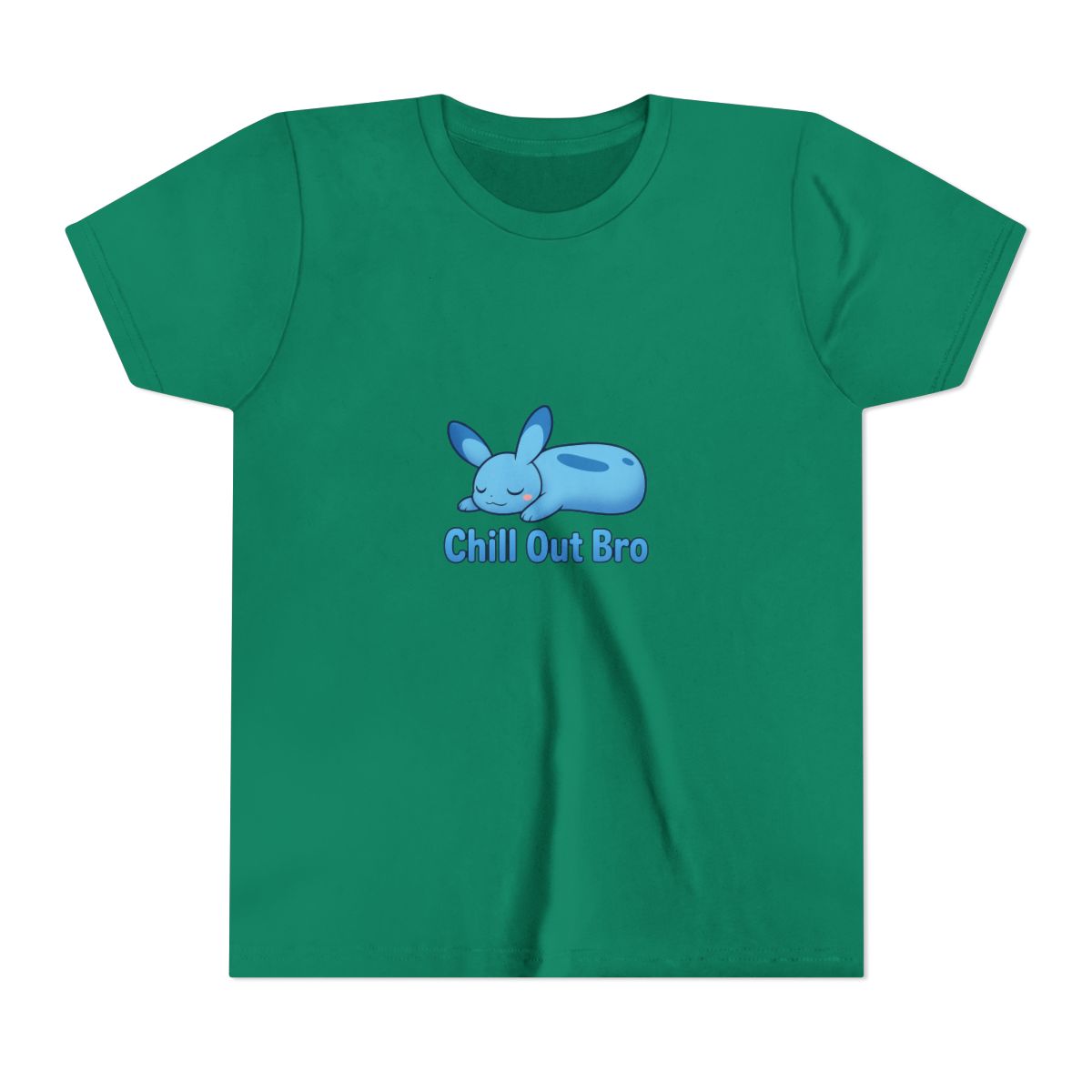 Chill Out Bro Funny Relaxed Vibe Kids T Shirt - alternate angle 2, merchandise