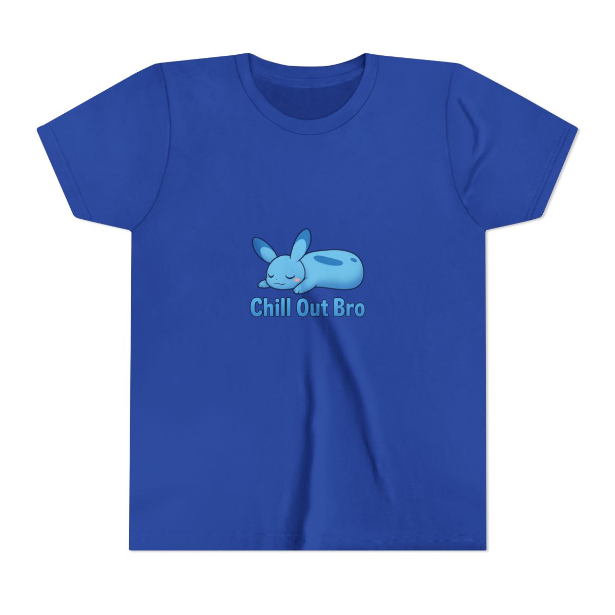 Chill Out Bro Funny Relaxed Vibe Kids T Shirt - alternate angle 4, merchandise