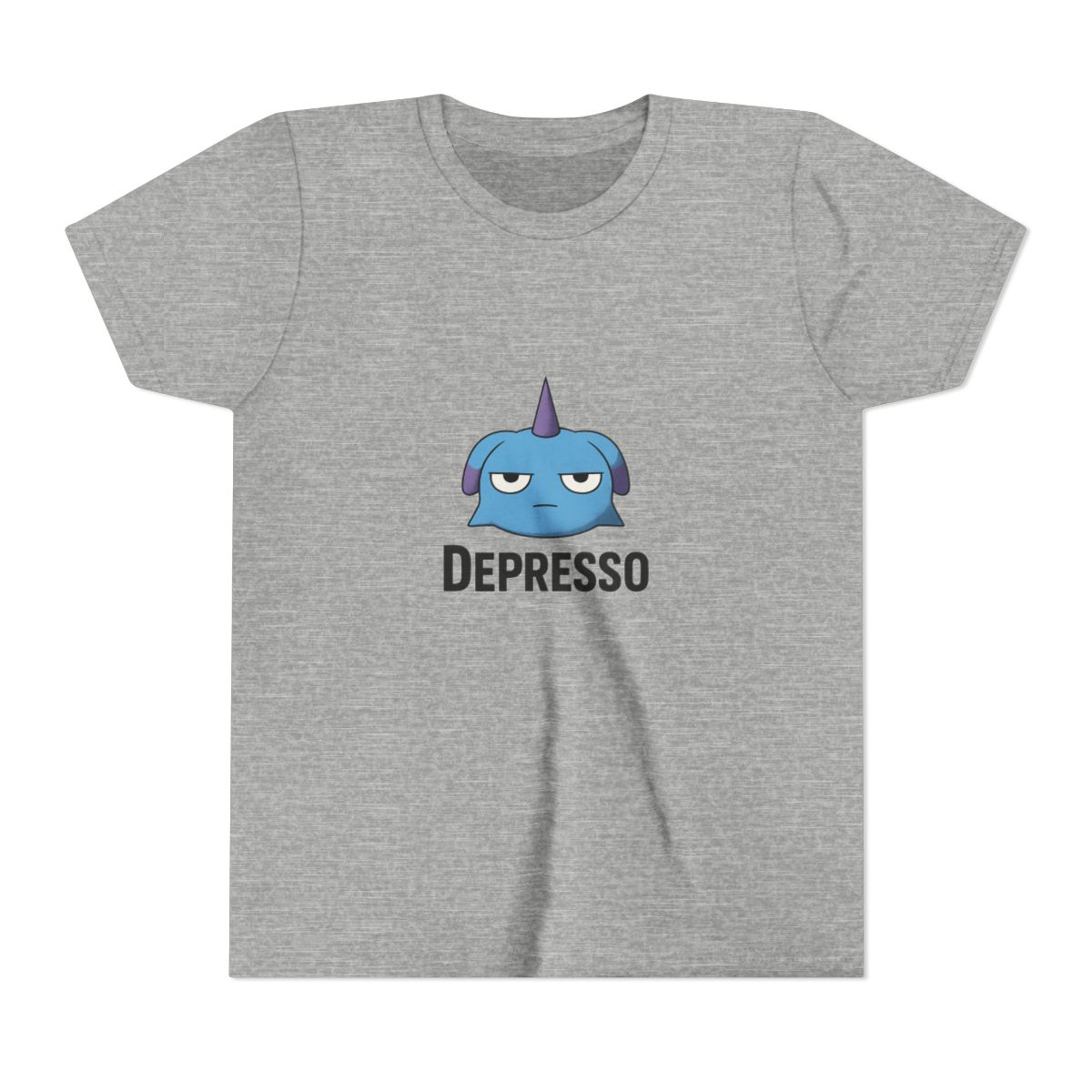 Depresso Gloomy Pal Palworld Gamer Kids T-Shirt - alternate angle 4, merchandise