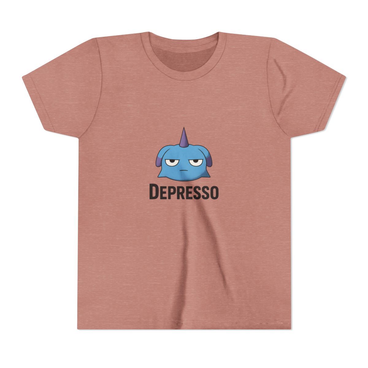 Depresso Gloomy Pal Palworld Gamer Kids T-Shirt - alternate angle 2, merchandise