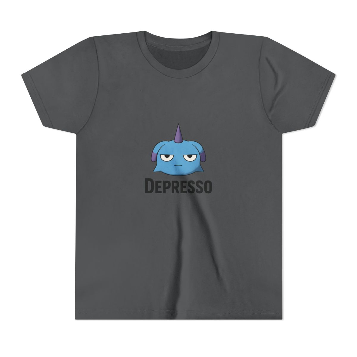 Depresso Gloomy Pal Palworld Gamer Kids T-Shirt - alternate angle 5, merchandise