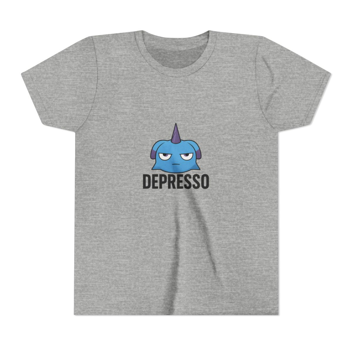 Depresso Palworld Melancholy Kids T-Shirt - alternate angle 4, merchandise