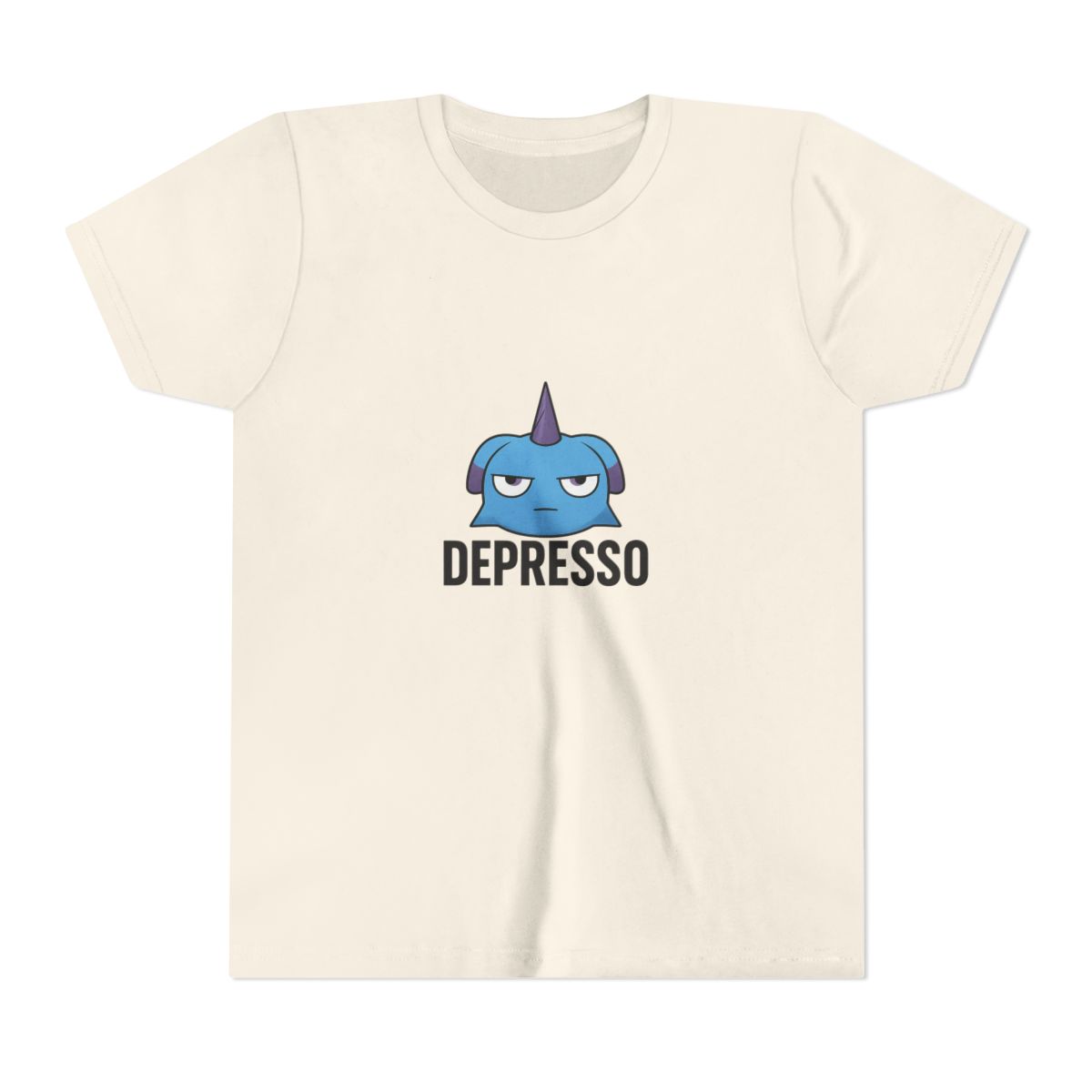 Depresso Palworld Melancholy Kids T-Shirt - alternate angle 3, merchandise