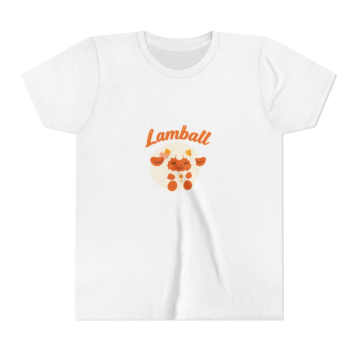 Hilarious Lamball Palworld Gamer Kids T-Shirt - alternate angle 2, merchandise