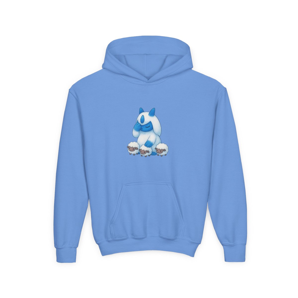 Lil Bo Lunaris and Lamball Palworld Kids Hoodie - alternate angle 5, merchandise