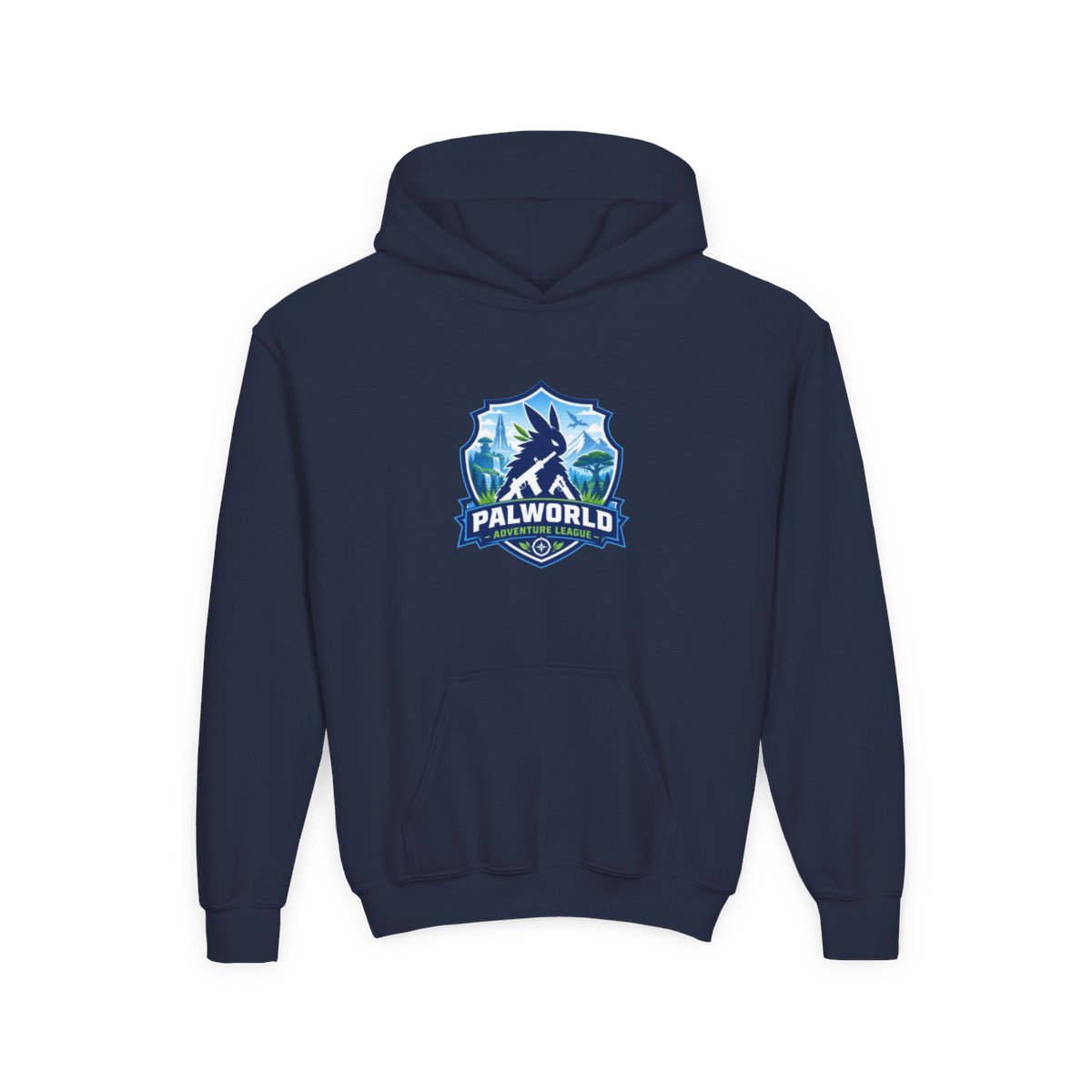 Palworld "Palworld Adventure League" Kids Hoodie - alternate angle 3, merchandise