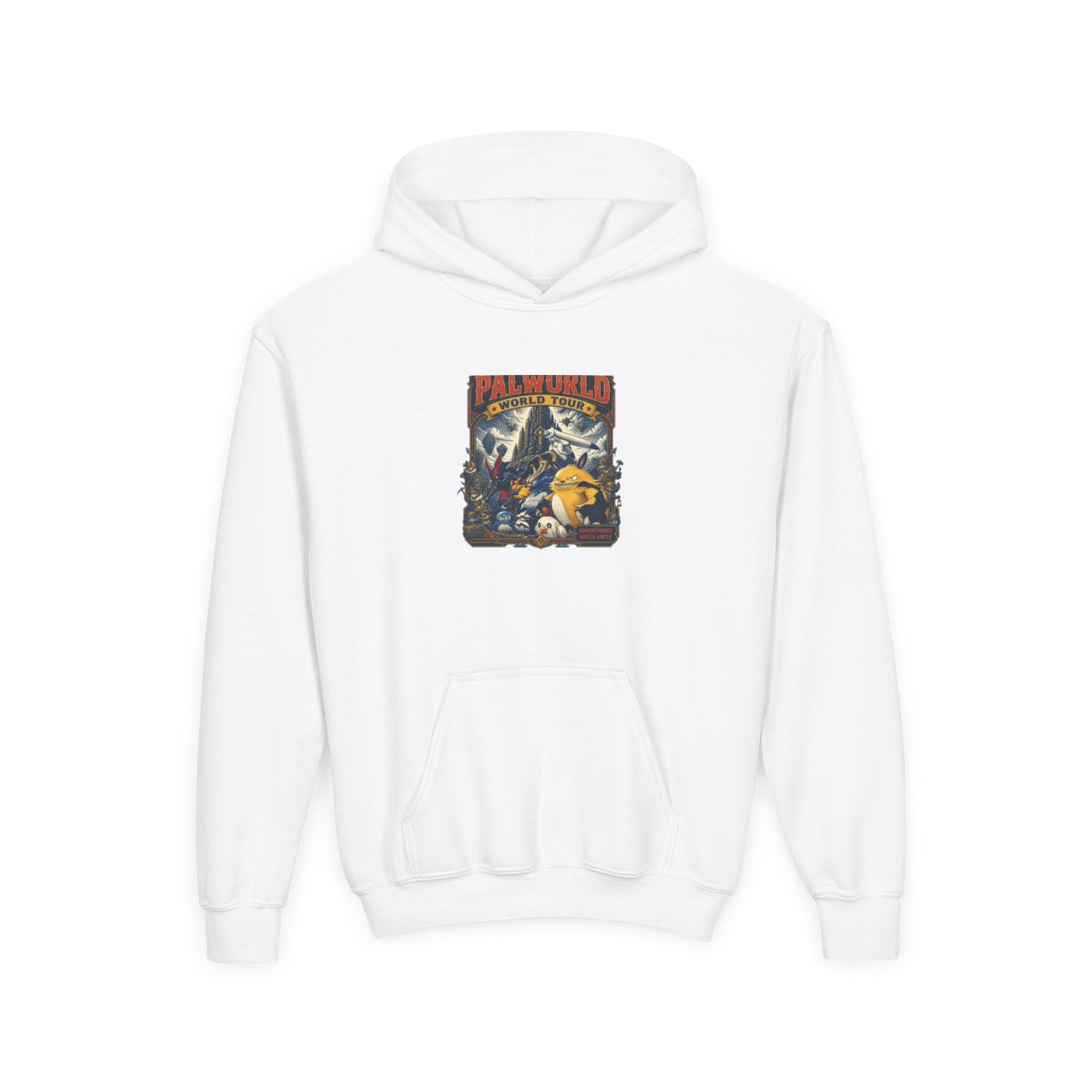 Palworld "Palworld World Tour" Kids Hoodie
