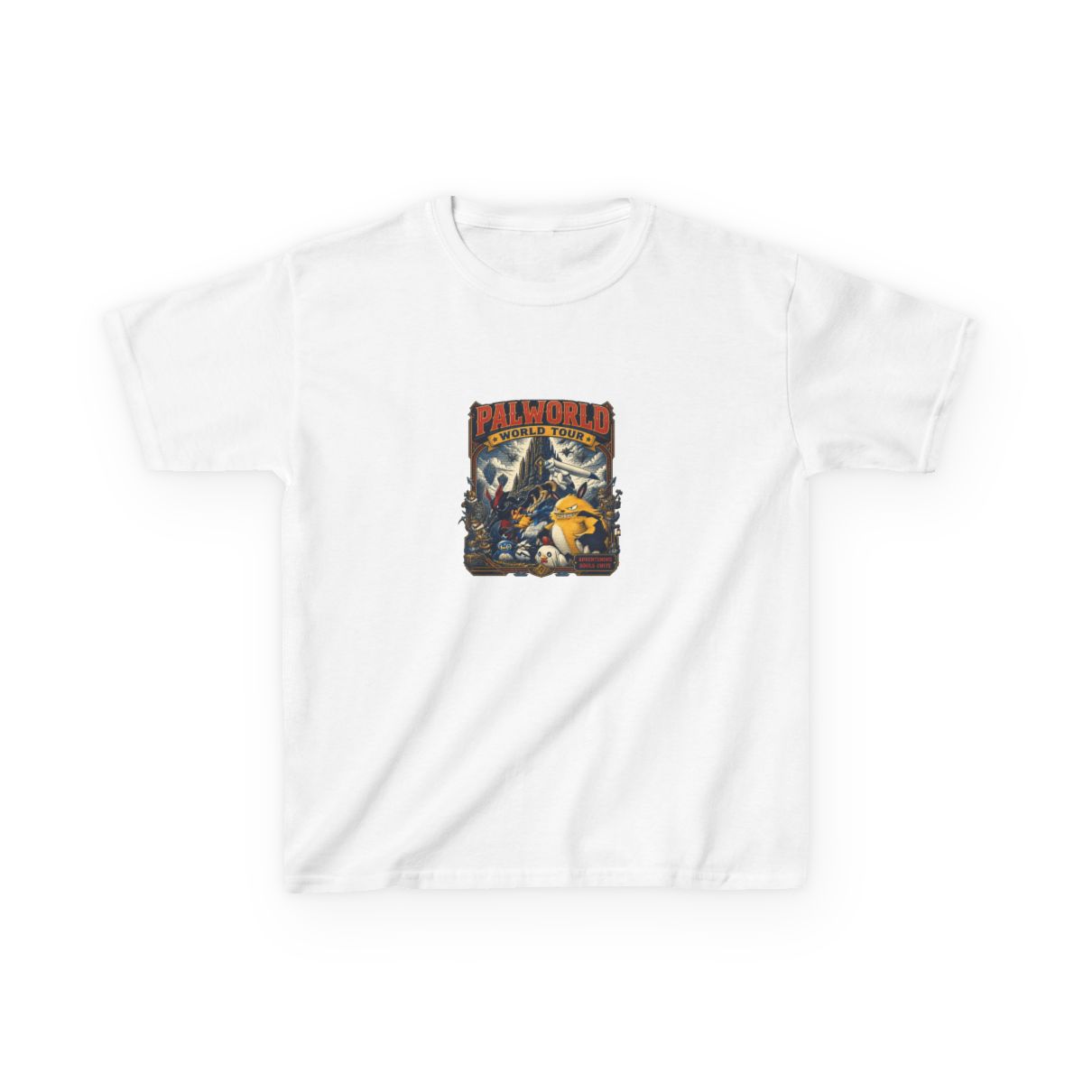 Palworld "Palworld World Tour" Unisex Kids Tee