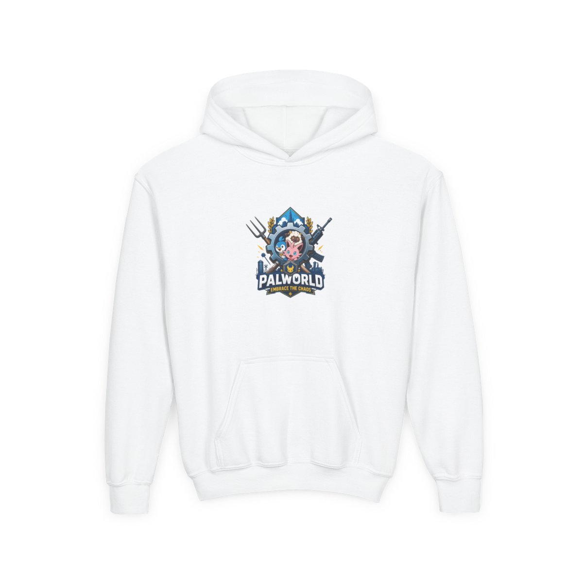 Palworld "Palworld: Embrace the Chaos" Kids Hoodie