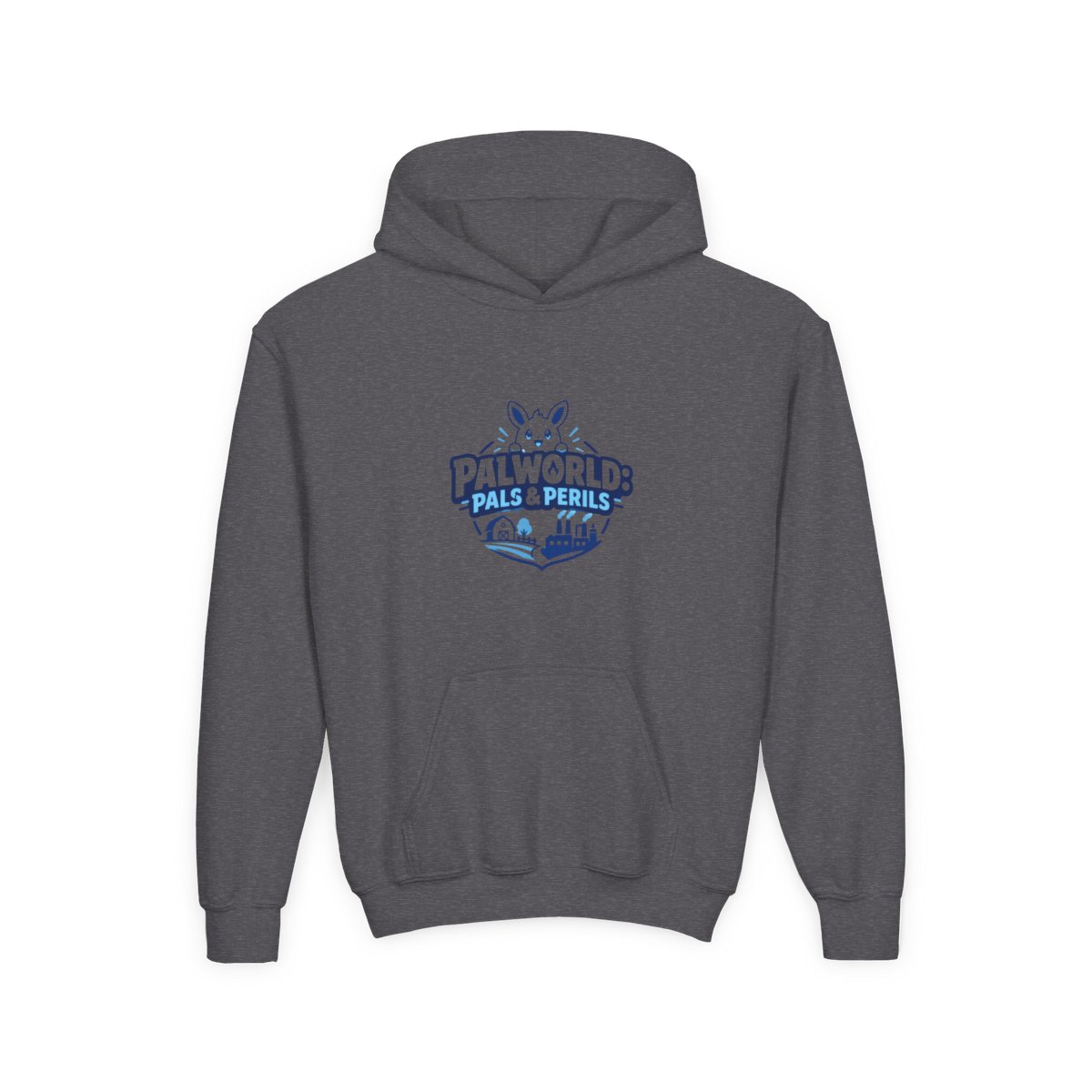 Palworld "Palworld: Pals & Perils" Kids Hoodie - alternate angle 3, merchandise