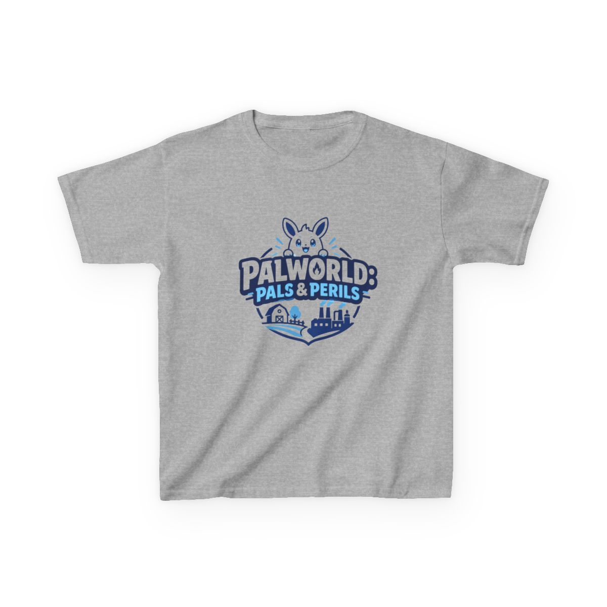 Palworld "Palworld: Pals & Perils" Unisex Kids Tee - alternate angle 2, merchandise