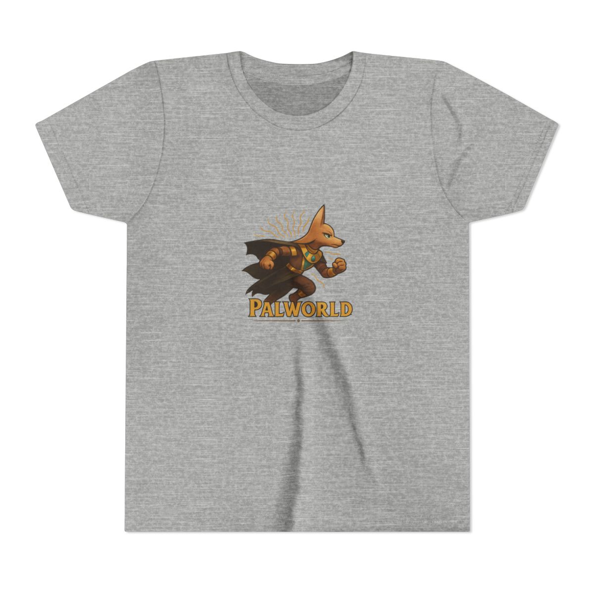 Palworld Anubis Fierce Jackal Gamer Kids T-Shirt - alternate angle 4, merchandise