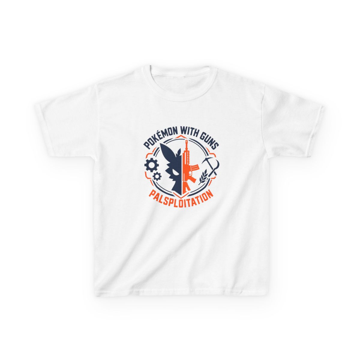 Palworld "Pokémon with Guns" Unisex Kids Tee